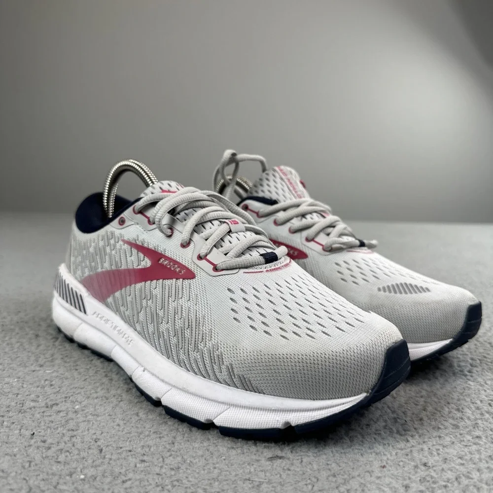 Brooks Addiction GTS 15 Running Shoes Women 9 Extra Wide 2E Grey 1203522E054